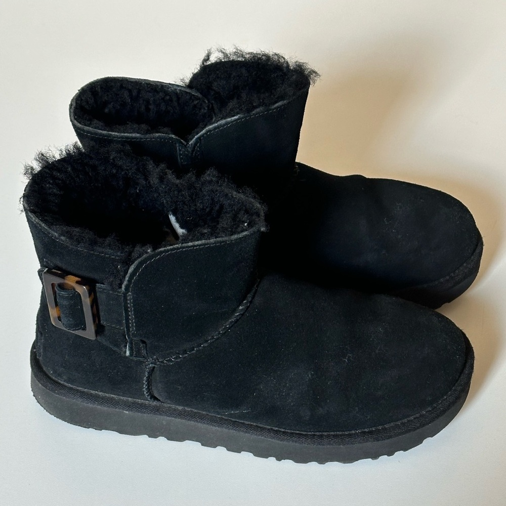 Authentic Ugg Classic Mini Bailey Side Buckle Boo… - image 6